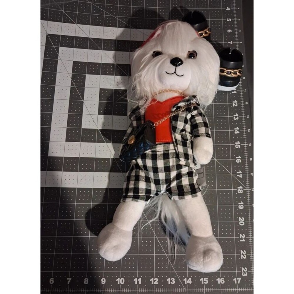 Sunny Days Woof and Co Lily Shih Tzu Puppy Dog Plush Doll